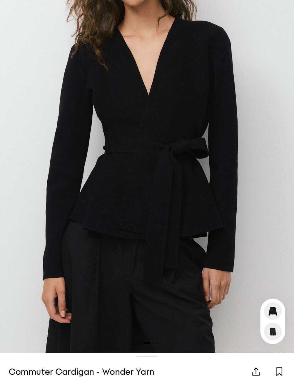 Aritzia commuter cardigan